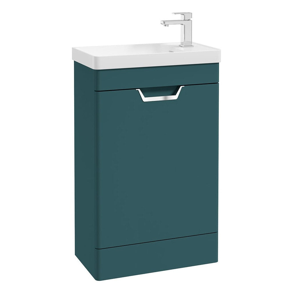 FREYA Floorstanding Single Door Cloakroom Vanity Unit