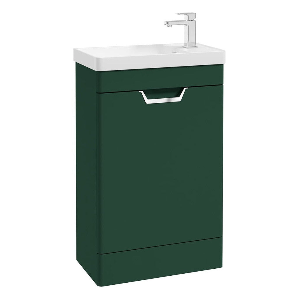 FREYA Floorstanding Single Door Cloakroom Vanity Unit