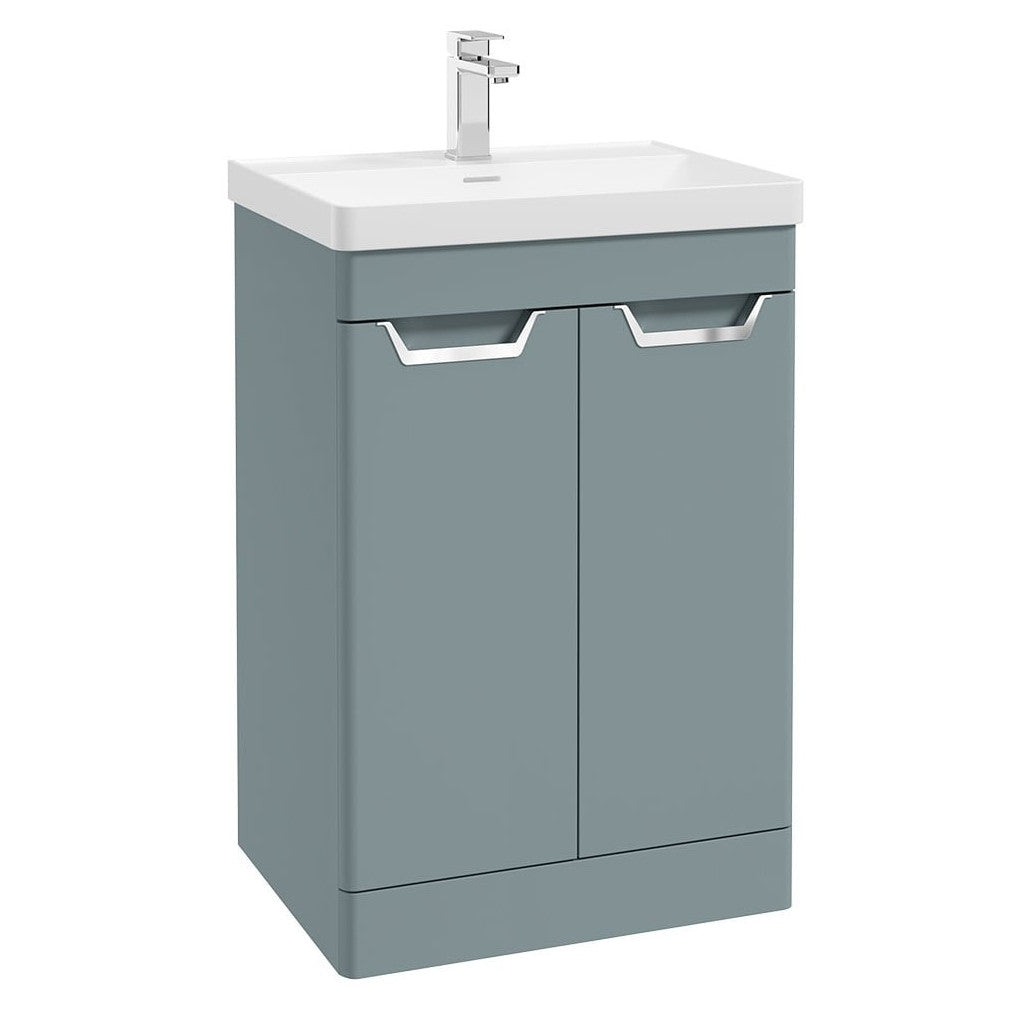 FREYA Floorstanding Two Door Vanity Unit