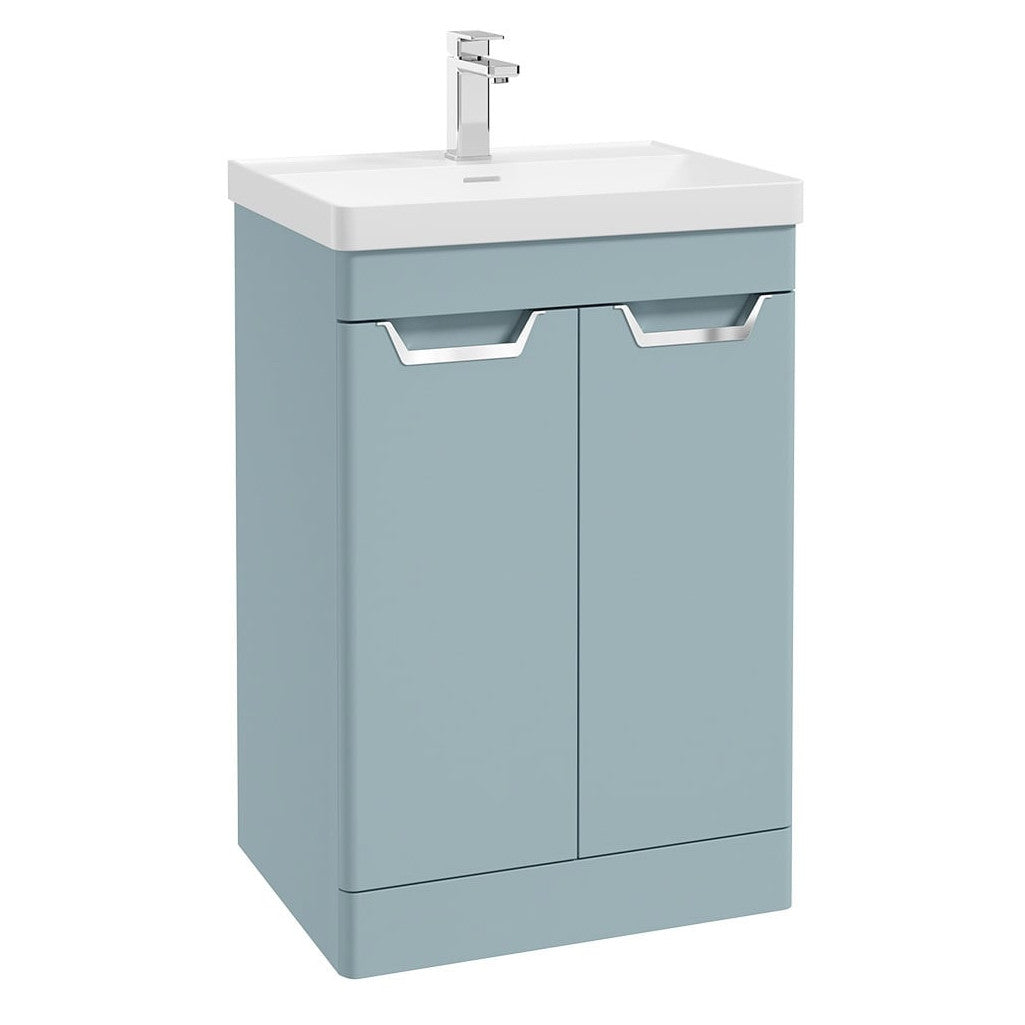 FREYA Floorstanding Two Door Vanity Unit