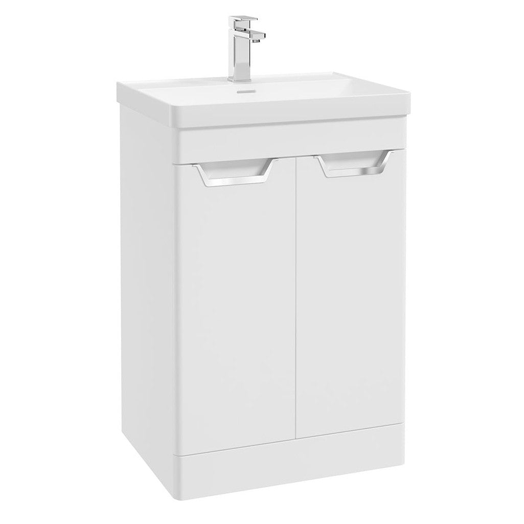 FREYA Floorstanding Two Door Vanity Unit