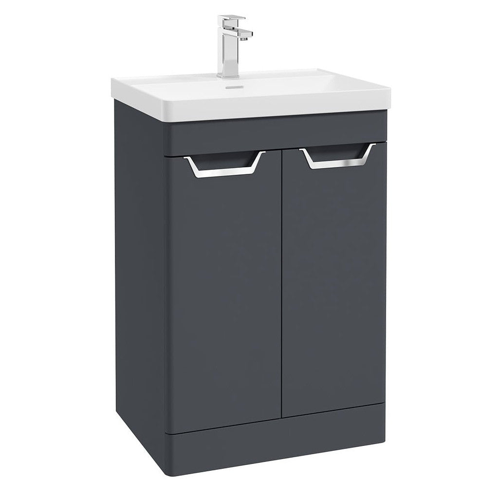 FREYA Floorstanding Two Door Vanity Unit