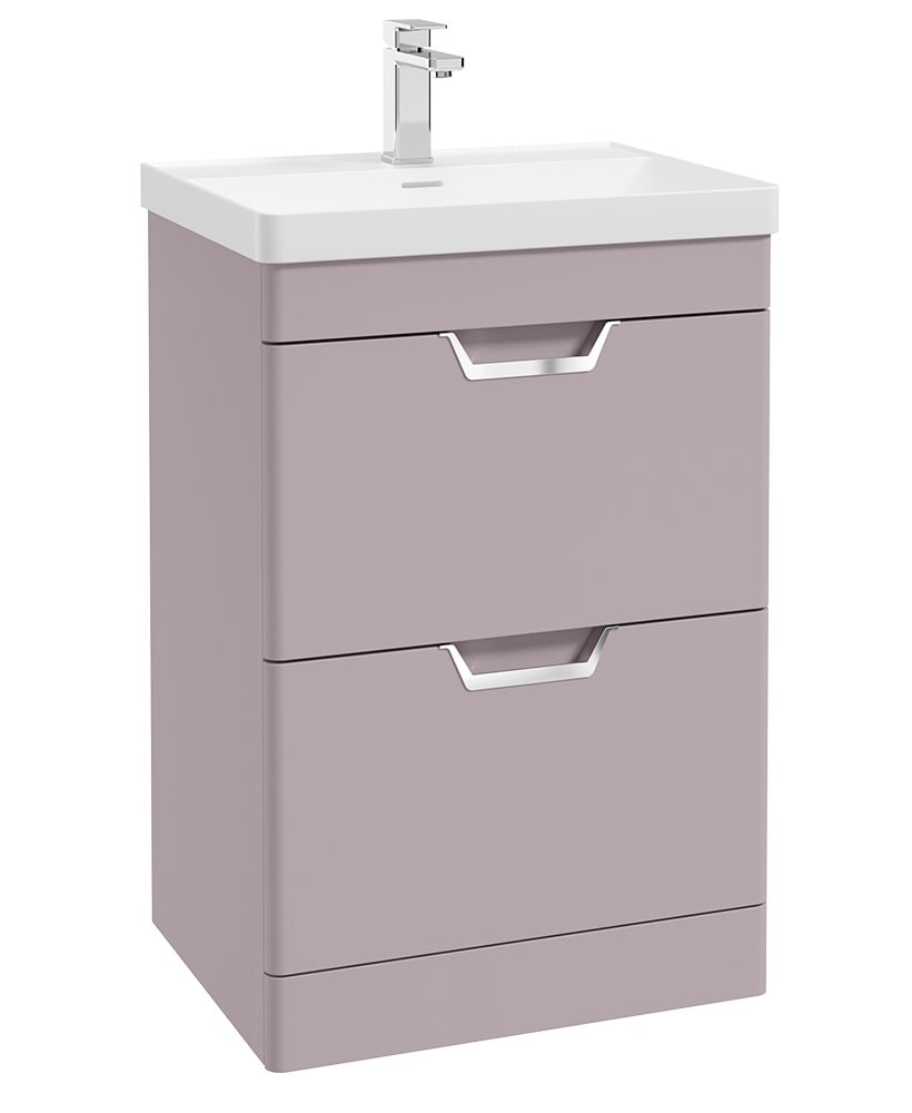 FREYA Floorstanding Two Drawer Vanity Unit