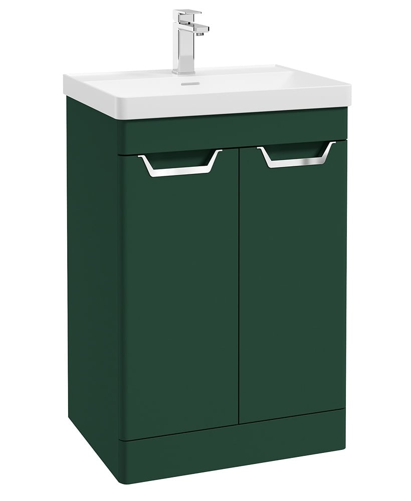 FREYA Floorstanding Two Door Vanity Unit