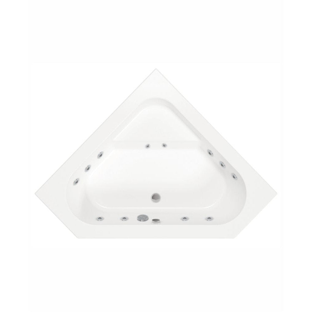 CONCERTO Corner 12 Jet Whirlpool Bath & Panel