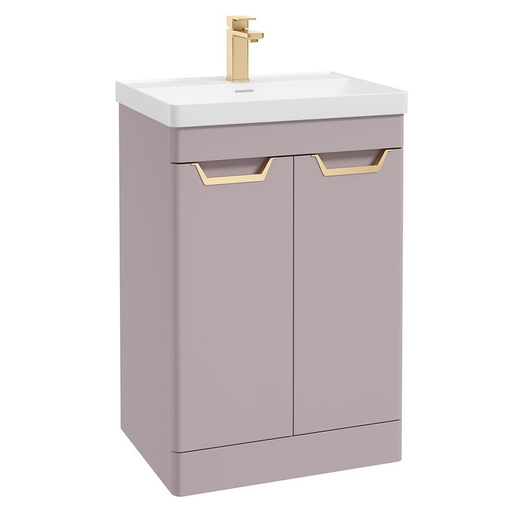 FREYA Floorstanding Two Door Vanity Unit