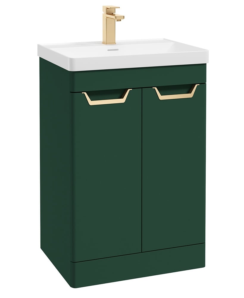 FREYA Floorstanding Two Door Vanity Unit