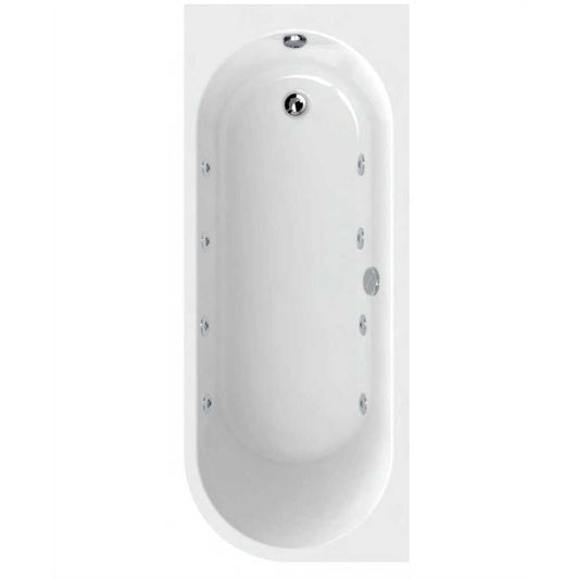 ARC Single Ended Left Hand 8 Jet Whirlpool Bath & Panel