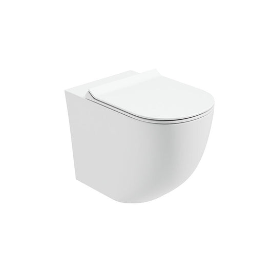 INSPIRE Rimless Back to Wall WC & Delta Slim Soft Close Seat
