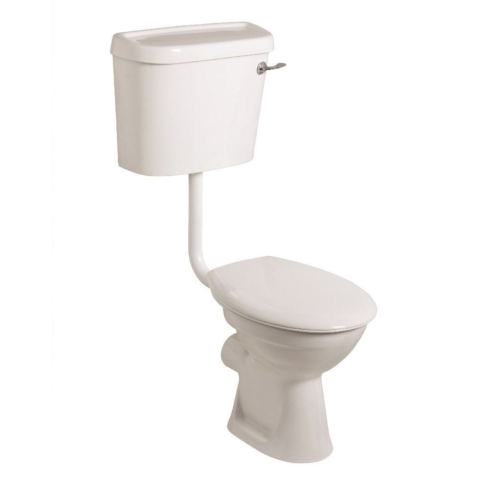 STRATA Low Level Bottom Supply Cistern WC & Soft Close Seat