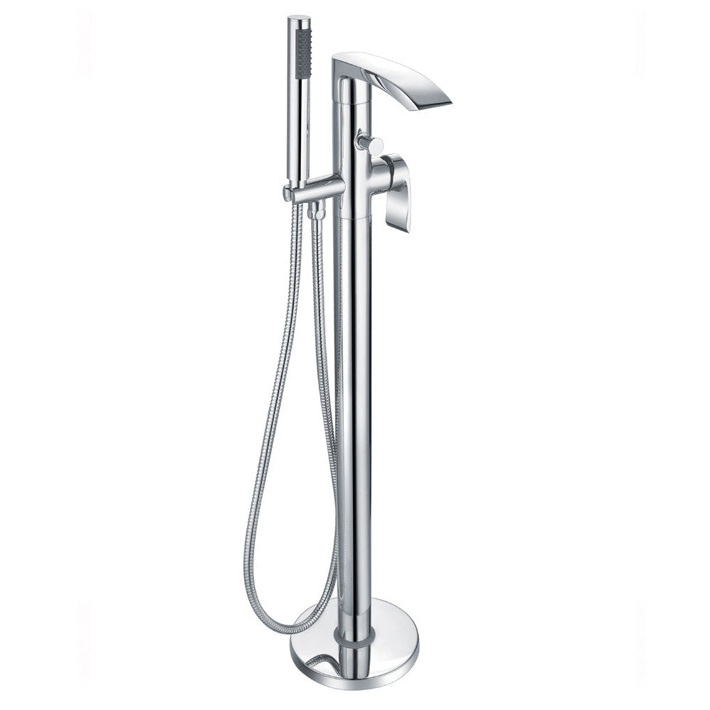 CORBY Floorstanding Bath Shower Mixer Chrome