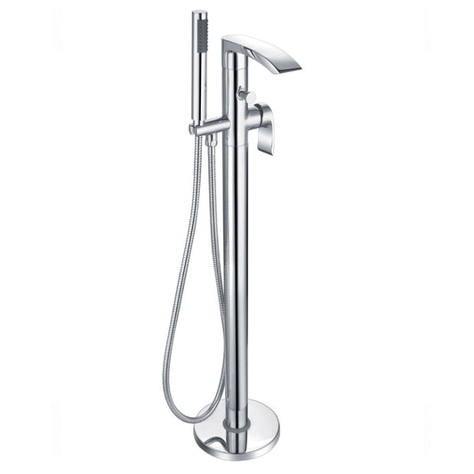 CORBY Floorstanding Bath Shower Mixer Chrome