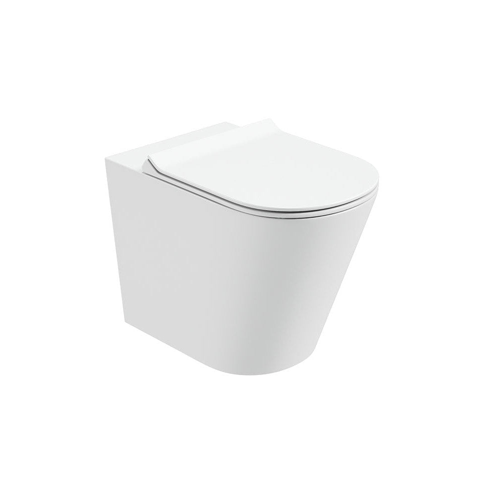 REFLECTIONS Rimless Back To Wall WC & Delta Slim Soft Close Seat