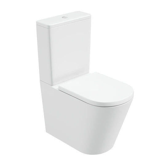 REFLECTIONS Rimless Fully Shrouded Close Coupled WC & Delta Soft Close Seat
