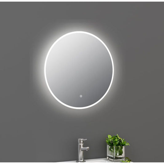 Saturn 600 Round Demister LED Mirror