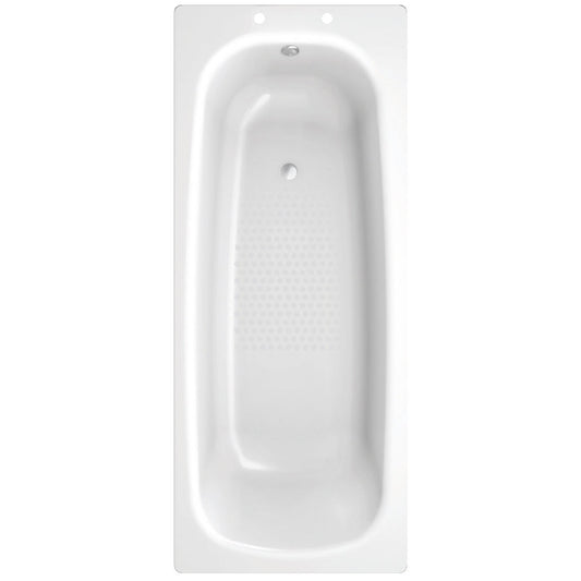 STRATA Single Ended Steel Bath Anti Slip
