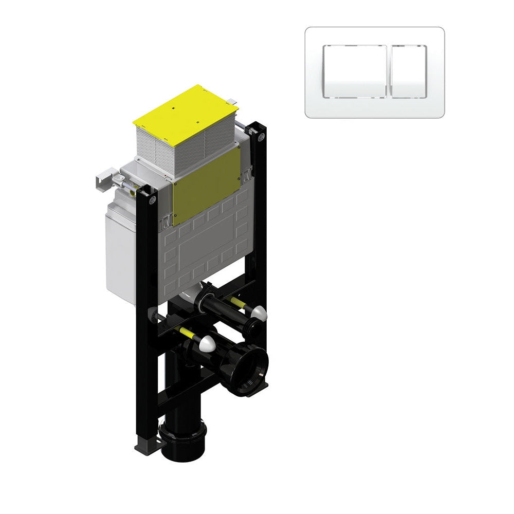 Small Fastfix Frame for Wall Hung WC Rectangle Fascia Plate