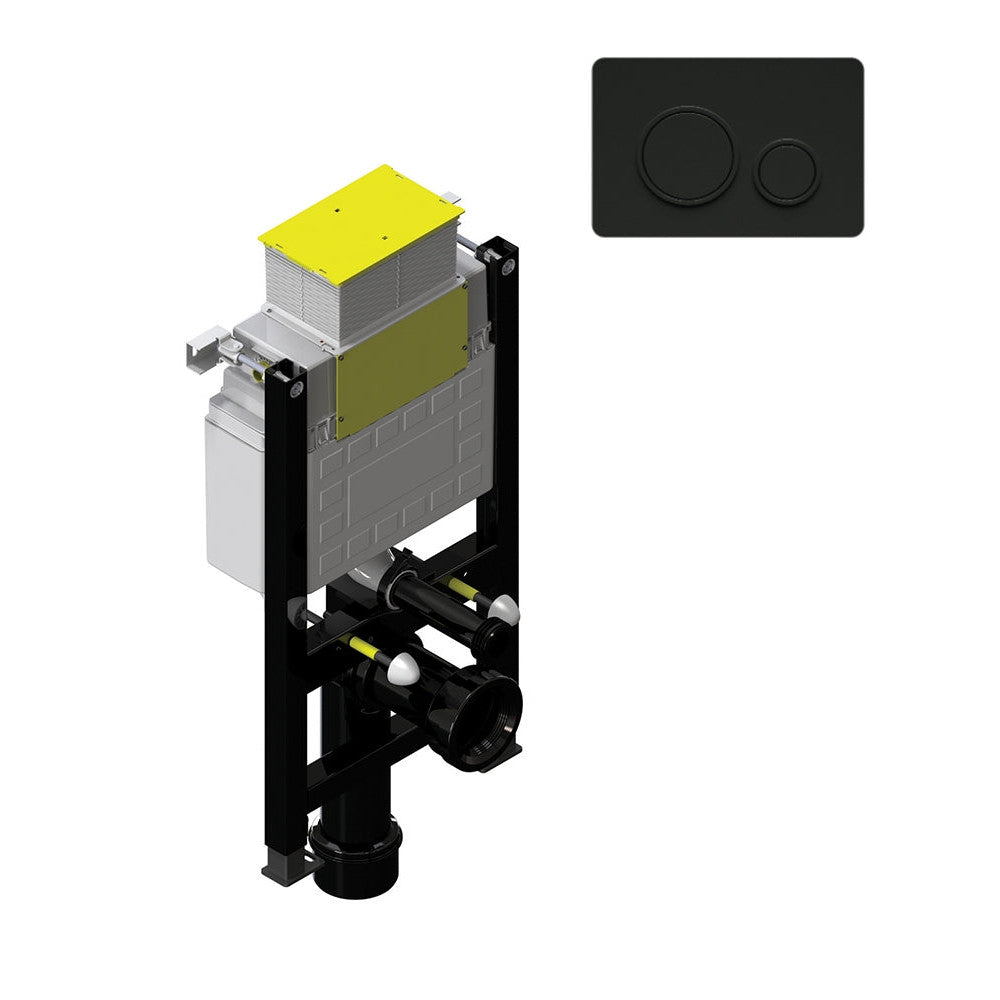 Small Fastfix Frame for Wall Hung WC Circle Fascia Plate