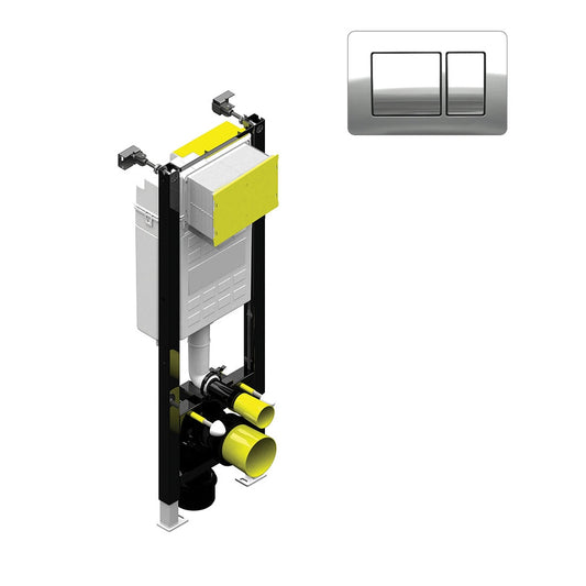 Large Fastfix Frame for Wall Hung WC Rectangle Fascia Plate