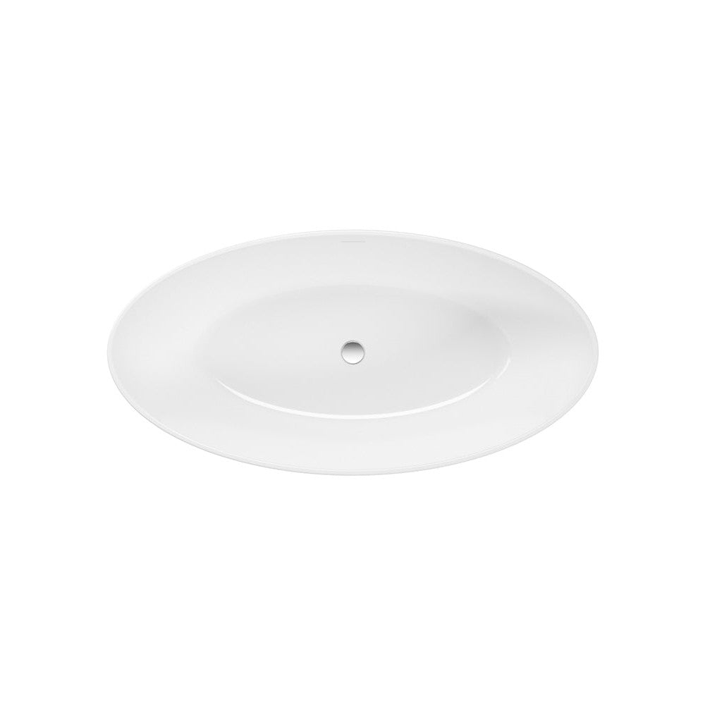 MAROVO Freestanding Bath Coloured including Waste & Overflow
