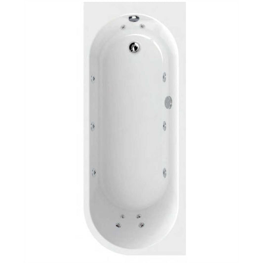 ARC Left Hand Single Ended 12 Jet Whirlpool Bath & Panel