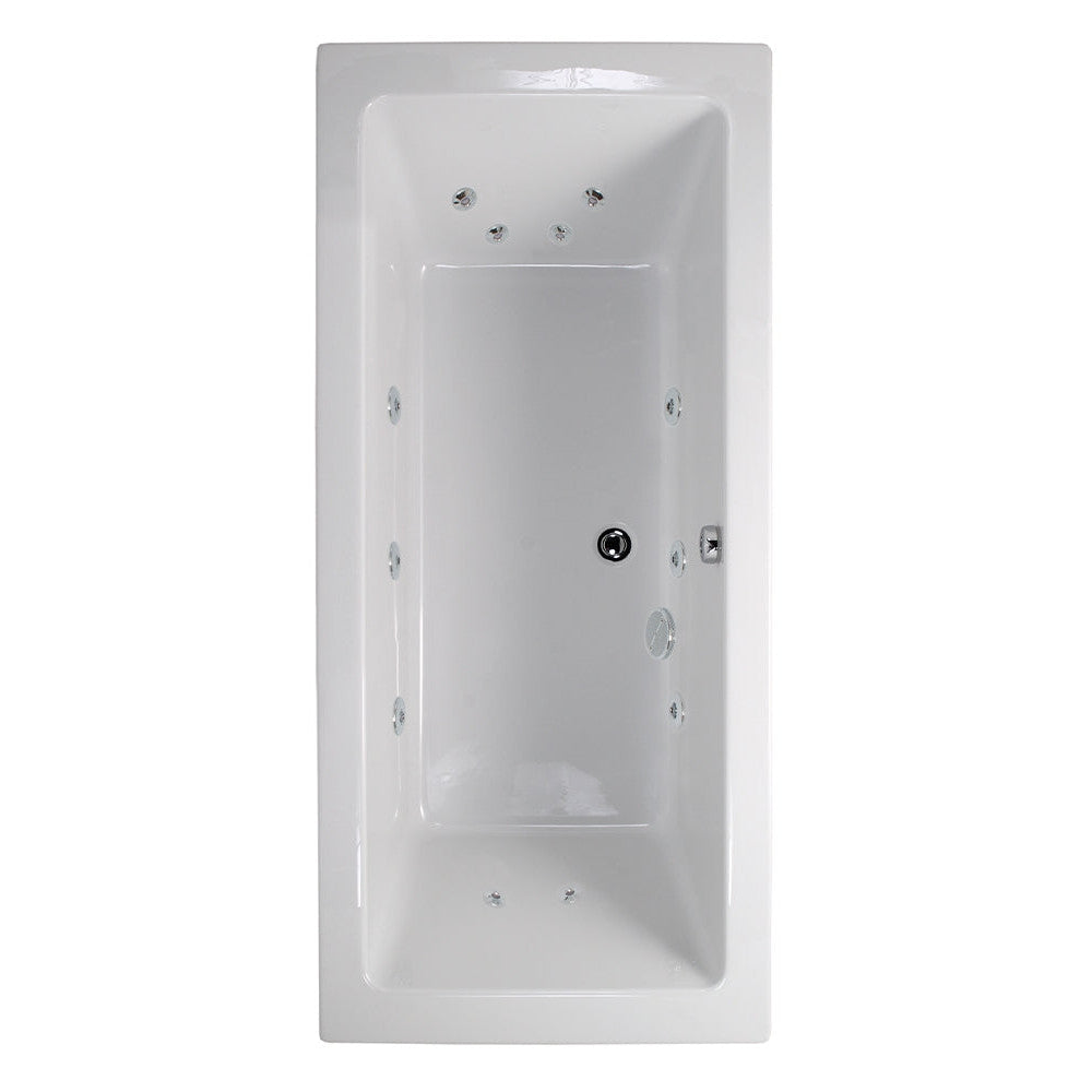 PACIFIC Double Ended 12 Jet Bath