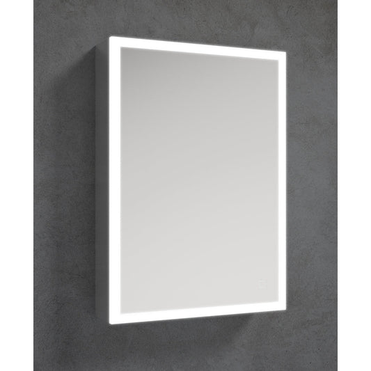 SANSA Illuminated Single Door Mirror Cabinet