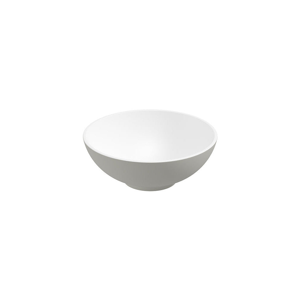 SKAL Round Wash Basin White & Waste
