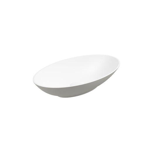 SKAL Oval Wash Basin White & Waste