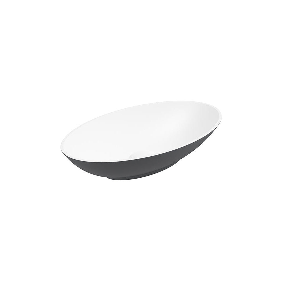 SKAL Oval Wash Basin White & Waste