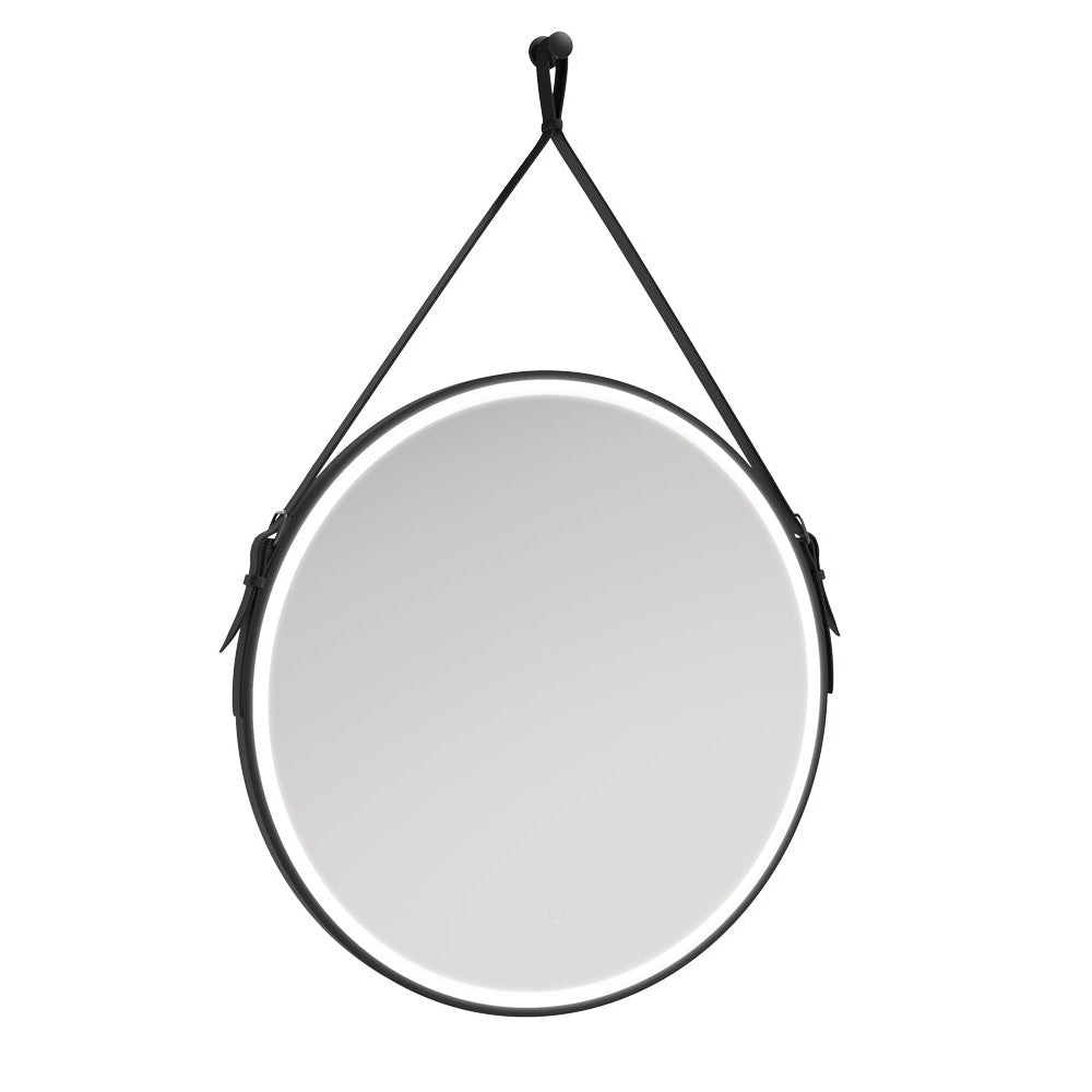ASTRID Style Rope Feature Illuminated Round Mirror