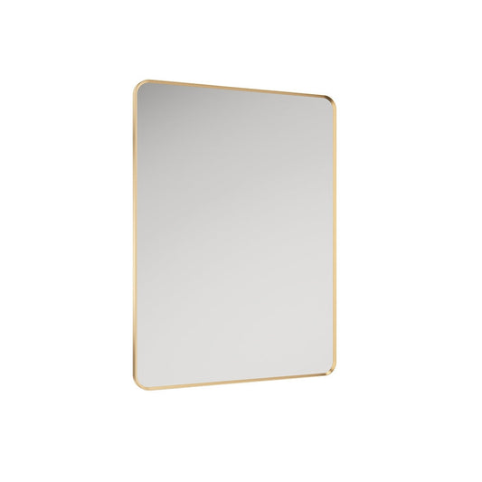 ASTRID Nonilluminated Metal Frame Rectangle Mirror