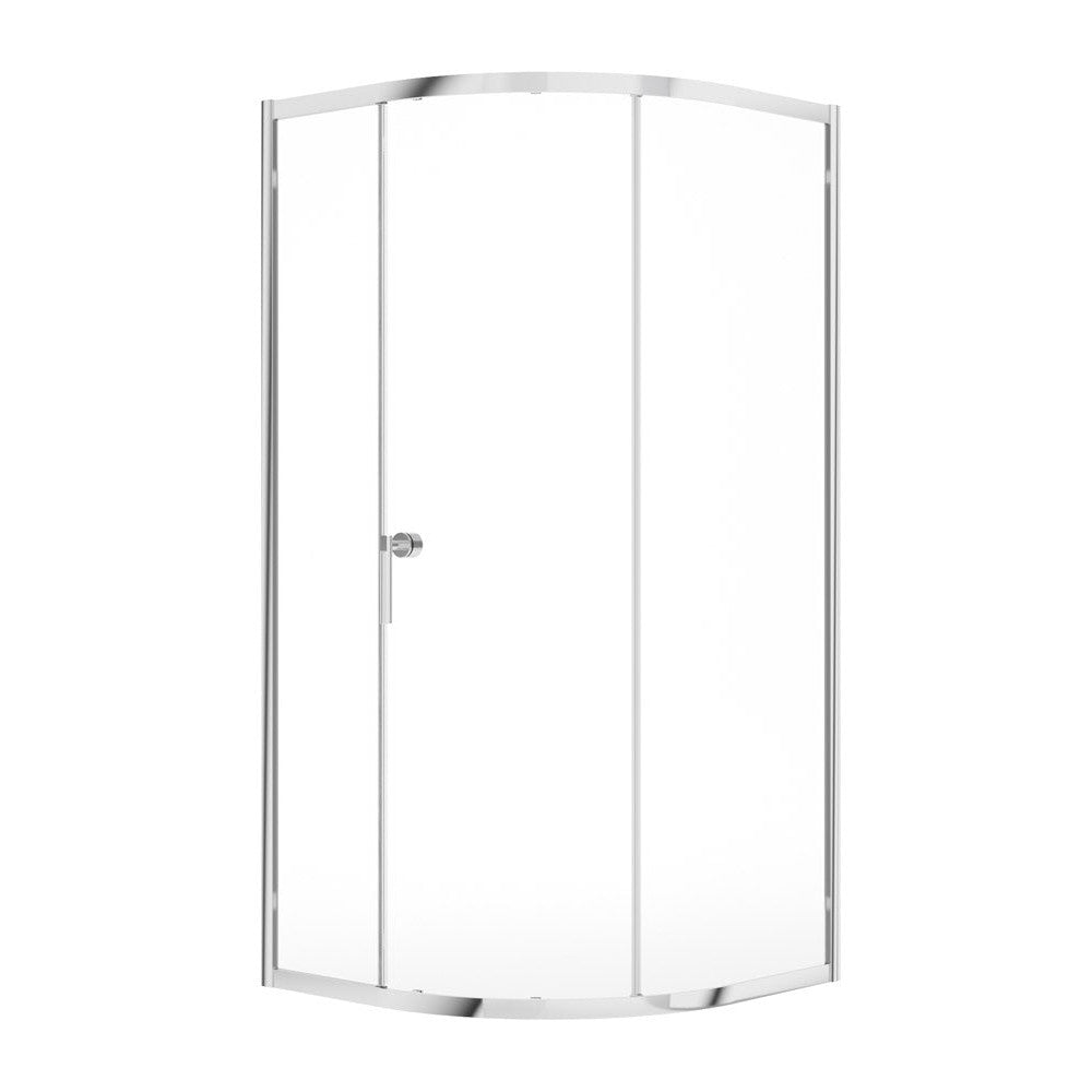 ZEBA Single Door Quadrant Chrome