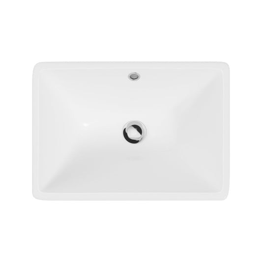 STRATA Square No Tap Hole Undercounter Wash Basin