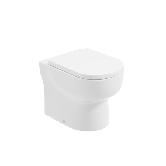 VIA Rimless Back To Wall WC & Delta Soft Close Seat