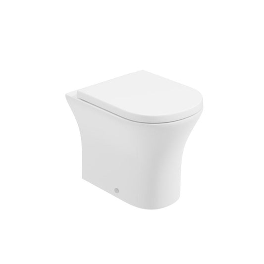 PEÑA Rimless Comfort Height Back to Wall WC & Delta Soft Close Seat