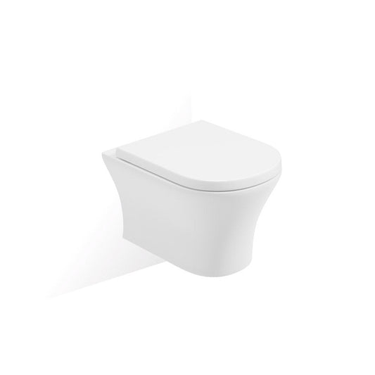 PEÑA Rimless Wall Hung WC & Delta Soft Close Seat