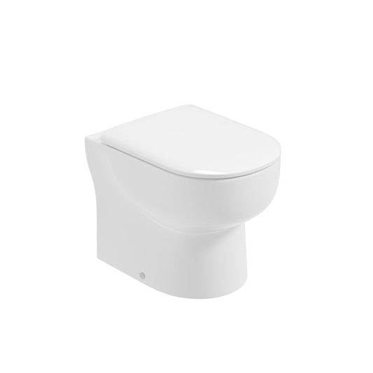 VIA Rimless Back To Wall WC & Sequence Soft Close Seat