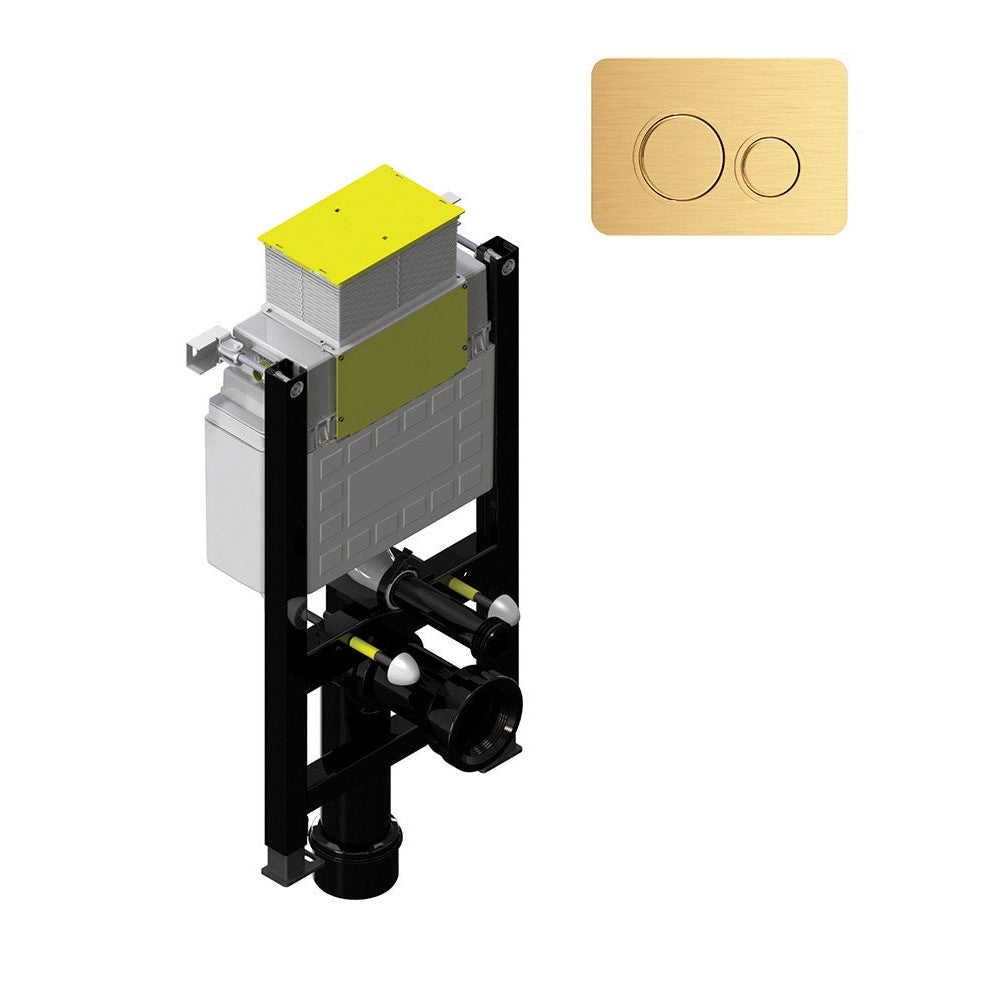 Small Fastfix Frame for Wall Hung WC Circle Fascia Plate