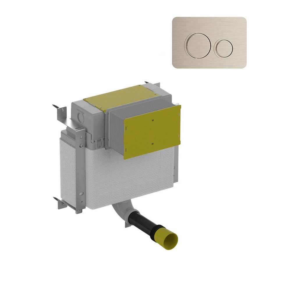 Concealed Cistern for Back to Wall WC Circle Fascia Plate