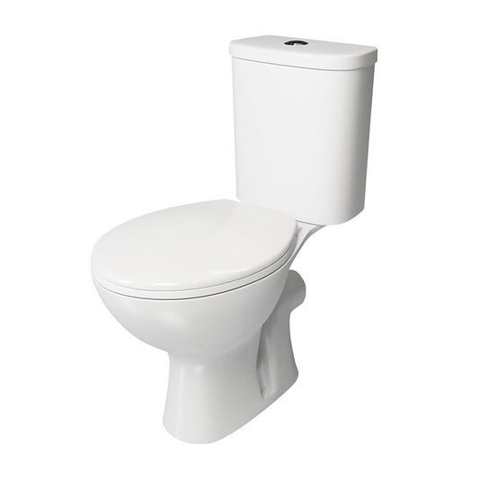 STRATA ECO Open Back Close Coupled WC & Soft Close Seat