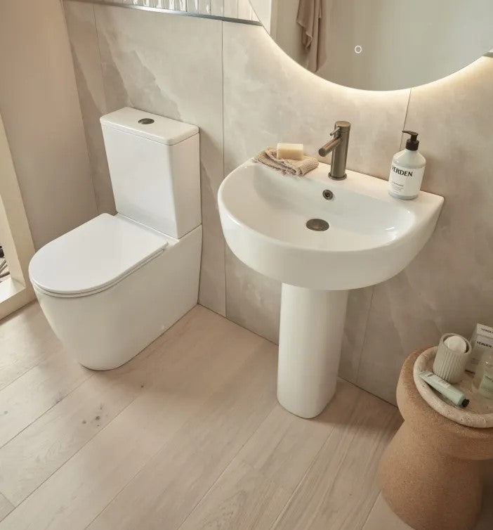 Compass Round Contemporary Bathroom Suites