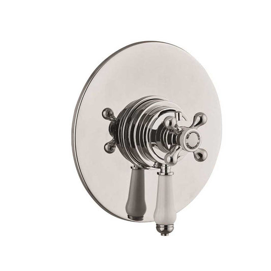 ELIZABETH Traditional Thermostatic Concealed Dual Control Shower Valve Chrome