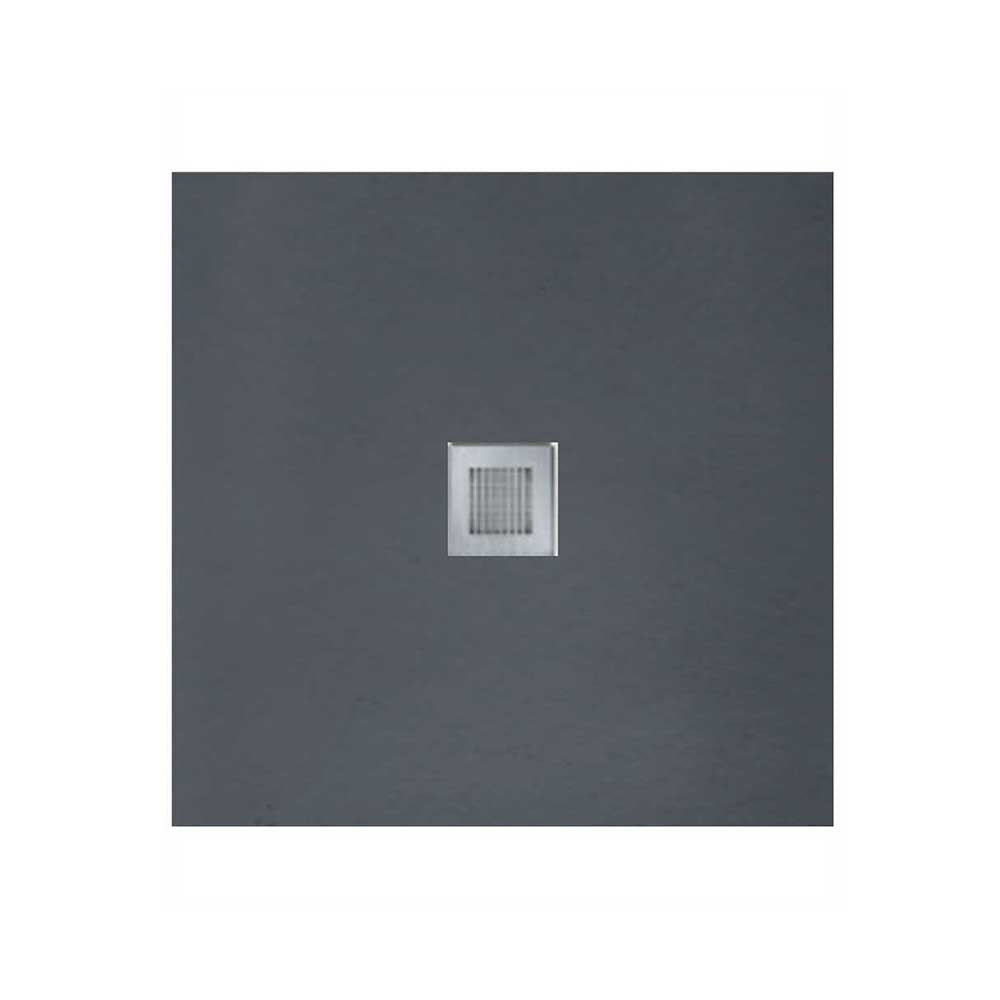 SLATE Square Shower Tray & Waste