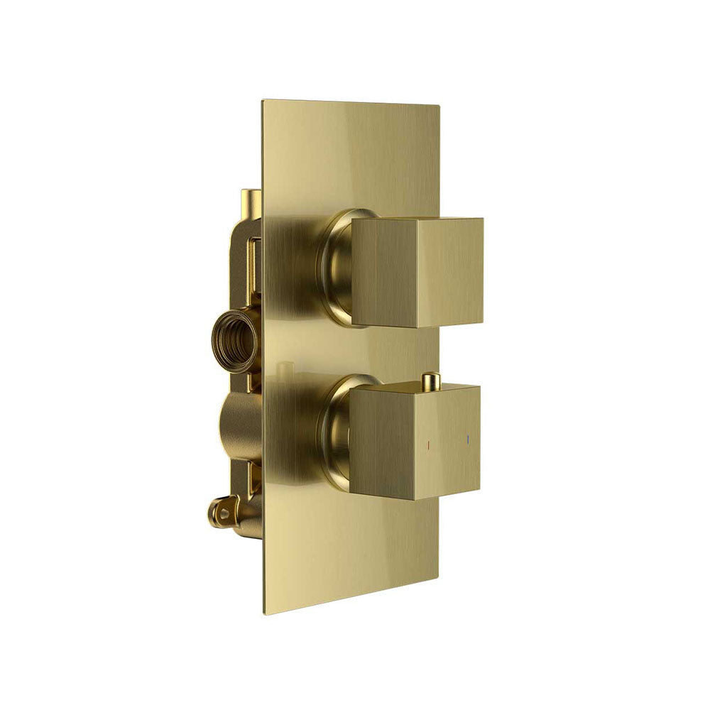 Square  Twin Single Outlet