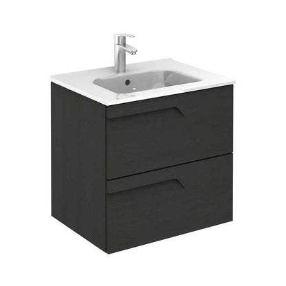 BRAVA Wall Hung Two Drawer Vanity Unit