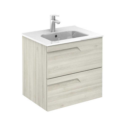 BRAVA Wall Hung Two Drawer Vanity Unit