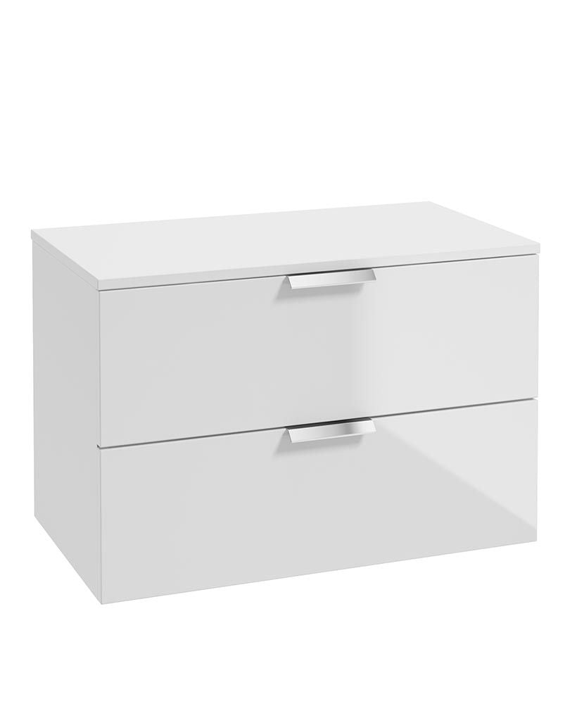 STOCKHOLM Wall Hung Two Drawer Countertop Vanity Unit