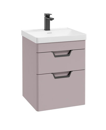 FREYA Wall Hung Two Drawer Vanity Unit & Basin