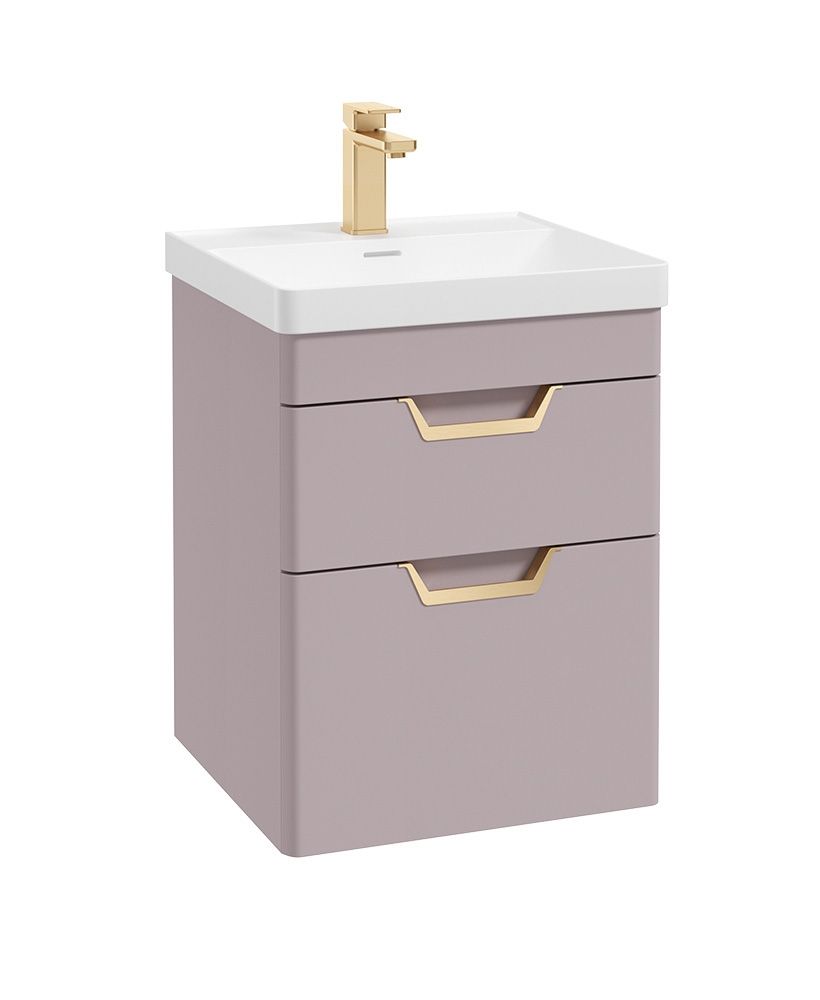 FREYA Wall Hung Two Drawer Vanity Unit & Basin